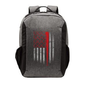 American Baseball Flag Vector Backpack