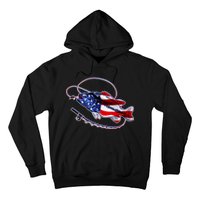 American Bass Fishing Hoodie