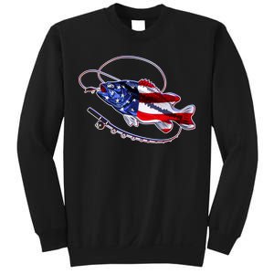 American Bass Fishing Sweatshirt