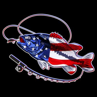 American Bass Fishing T-Shirt