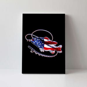 American Bass Fishing Canvas