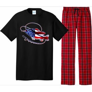 American Bass Fishing Pajama Set