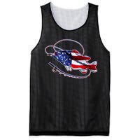 American Bass Fishing Mesh Reversible Basketball Jersey Tank