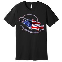 American Bass Fishing Premium T-Shirt