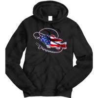 American Bass Fishing Tie Dye Hoodie