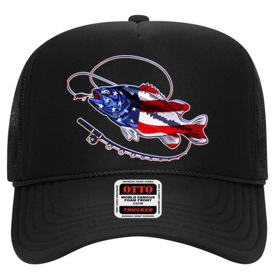 American Bass Fishing Trucker Hat