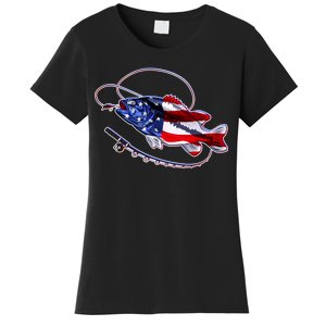 American Bass Fishing Women's T-Shirt