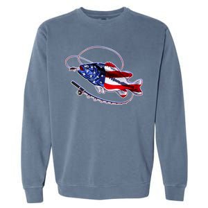 American Bass Fishing Garment-Dyed Sweatshirt