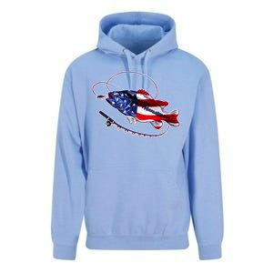 American Bass Fishing Unisex Surf Hoodie