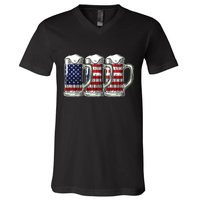 American Beer V-Neck T-Shirt