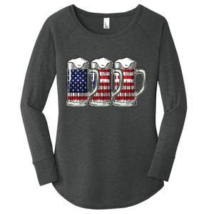 American Beer Women's Perfect Tri Tunic Long Sleeve Shirt