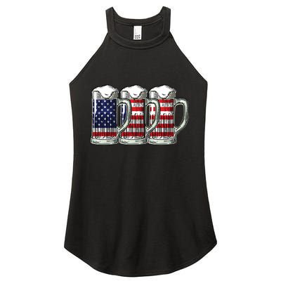 American Beer Women's Perfect Tri Rocker Tank