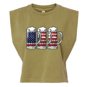 American Beer Garment-Dyed Women's Muscle Tee