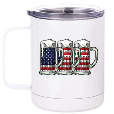 American Beer 12 oz Stainless Steel Tumbler Cup