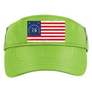 American Bennington Flag USA 1776  Adult Drive Performance Visor