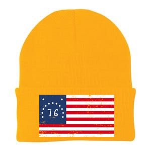 American Bennington Flag USA 1776  Knit Cap Winter Beanie