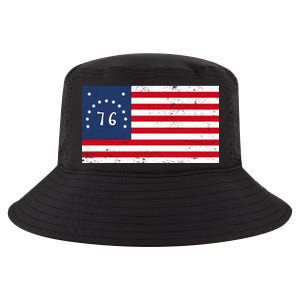 American Bennington Flag USA 1776  Cool Comfort Performance Bucket Hat