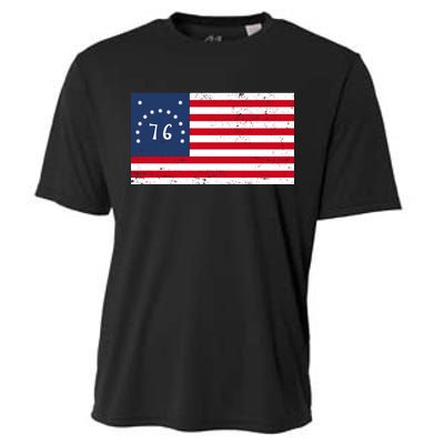 American Bennington Flag USA 1776  Cooling Performance Crew T-Shirt