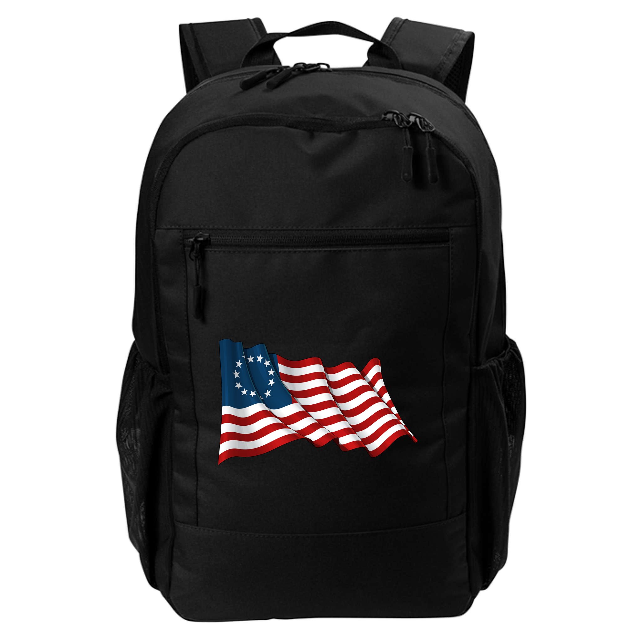 American Betsy Ross Waving Flag Backpack