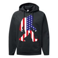 American bigfoot Performance Fleece Hoodie