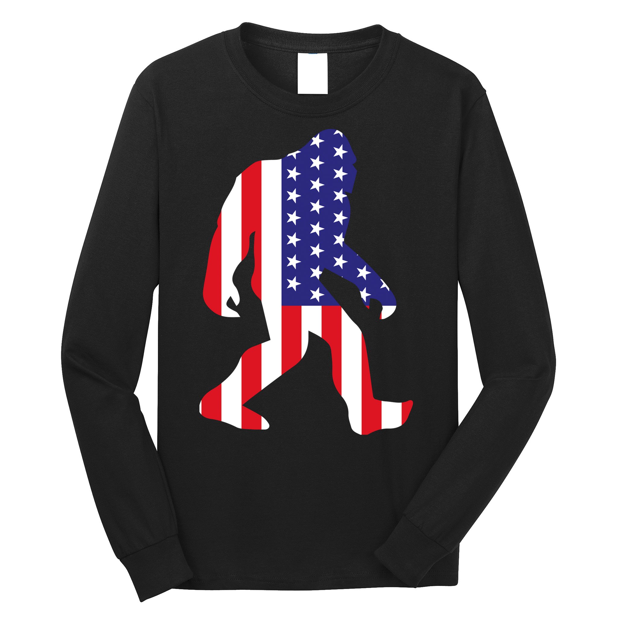 American Bigfoot Long Sleeve Shirt