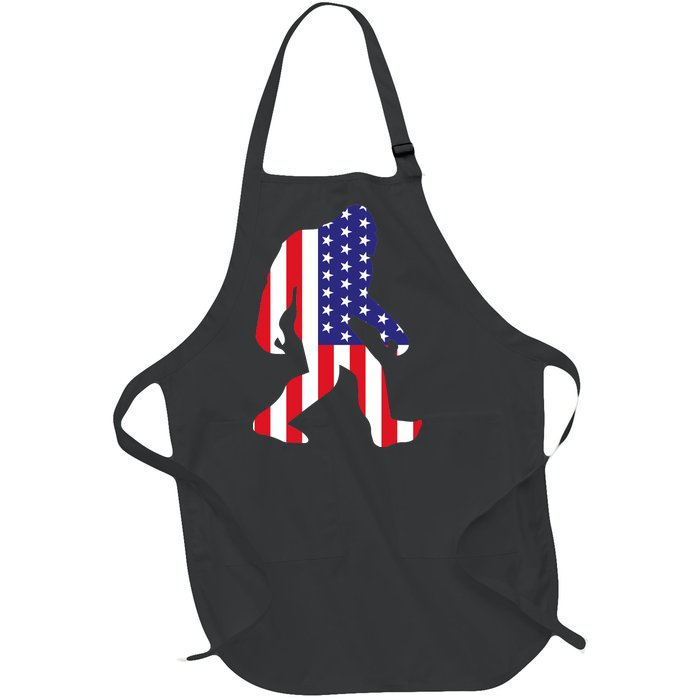 American bigfoot Full-Length Apron With Pockets