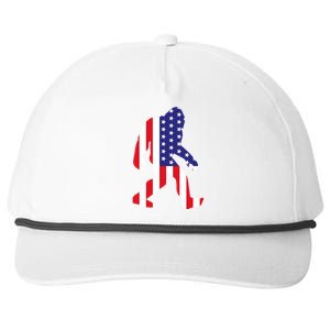 American bigfoot Snapback Five-Panel Rope Hat