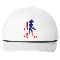 American bigfoot Snapback Five-Panel Rope Hat