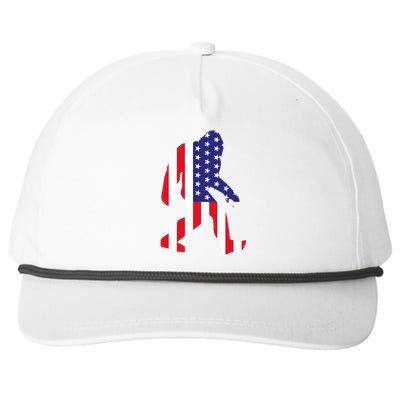 American bigfoot Snapback Five-Panel Rope Hat