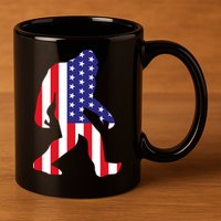 American bigfoot 11oz C Handle Ceramic Mug