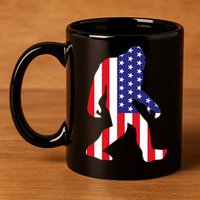 American bigfoot 11oz C Handle Ceramic Mug