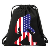 American bigfoot Drawstring Bag