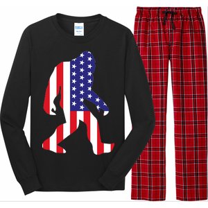 American bigfoot Long Sleeve Pajama Set