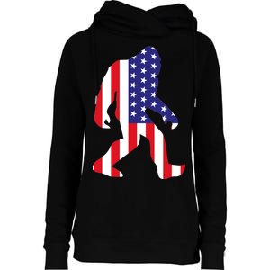 American bigfoot Womens Funnel Neck Pullover Hood