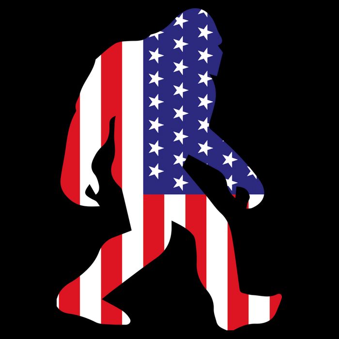 American bigfoot Flatbill Hat