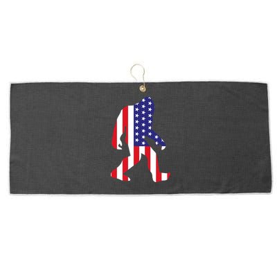 American bigfoot Large Microfiber Waffle Golf Towel