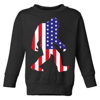 American bigfoot Toddler Sweatshirt