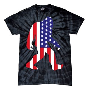 American bigfoot Tie-Dye T-Shirt