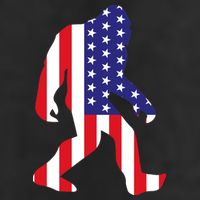 American bigfoot Trucker Hat