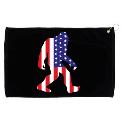 American bigfoot Grommeted Golf Towel