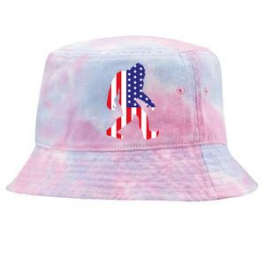 American bigfoot Tie-Dyed Bucket Hat