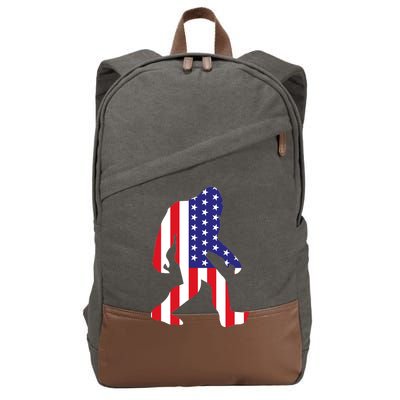 American bigfoot Cotton Canvas Backpack