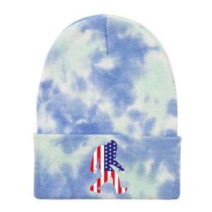 American bigfoot Tie Dye 12in Knit Beanie