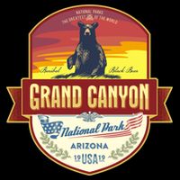 American Black Bear Grand Canyon National Park Long Sleeve Shirt