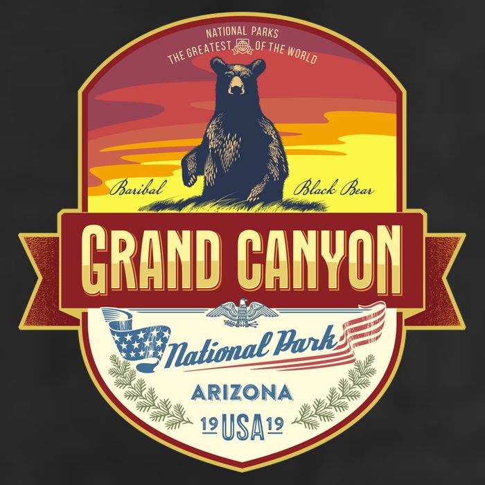 American Black Bear Grand Canyon National Park Hat