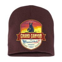 American Black Bear Grand Canyon National Park Short Acrylic Beanie