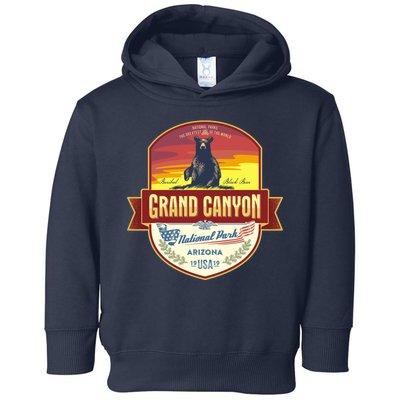 American Black Bear Grand Canyon National Park Toddler Hoodie