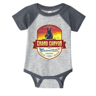 American Black Bear Grand Canyon National Park Infant Baby Jersey Bodysuit