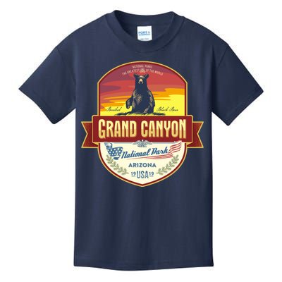 American Black Bear Grand Canyon National Park Kids T-Shirt