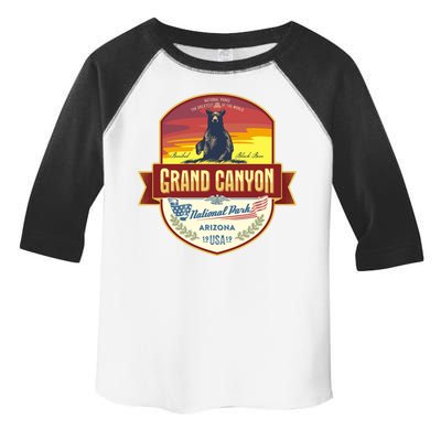 American Black Bear Grand Canyon National Park Toddler Fine Jersey T-Shirt